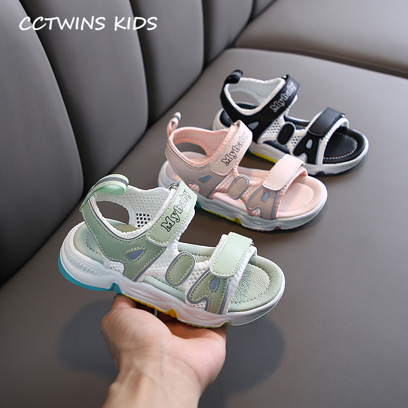 

Kids Shoes 2020 Summer Girls Brand Casual Shoes Children Pu Leather Beach Sandals Baby Boys Black Toddlers PY-BS-032