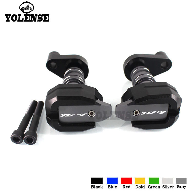 

For YZF-R1 YZFR1 YZF R1 2004-2008 2005 Motorcycle Falling Protection Frame Slider Fairing Guard Anti Crash Pad Protector
