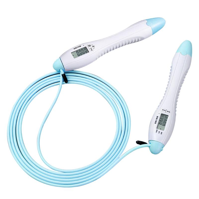 

Adjustable Length Digital Counting 4 Modes Indoor Outdoor Double Screen 360 Degrees Rotation Sweat Proof Jump Rope HD Display