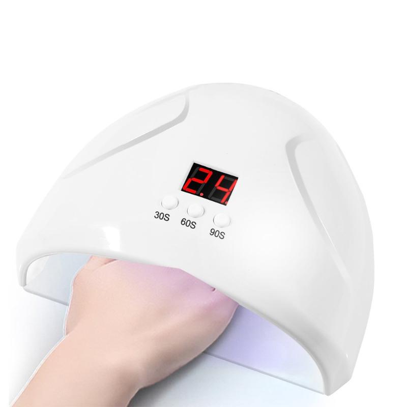 

36W Manicure Tools Nail Dryer Light Therapy Machine Nail Lamp Infrared Induction Machine Lamp, White