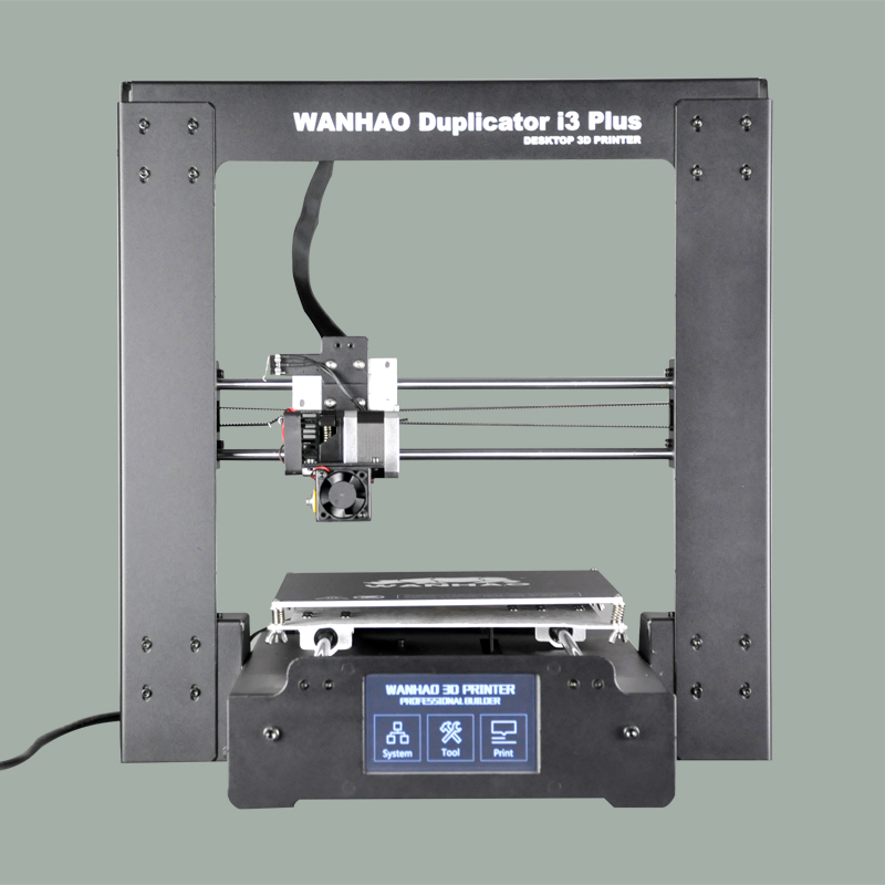 

2020 new version hot sell WANHAO I3 PLUS 3d printer, mental frame , affordble 3d printer with filaments and LCD