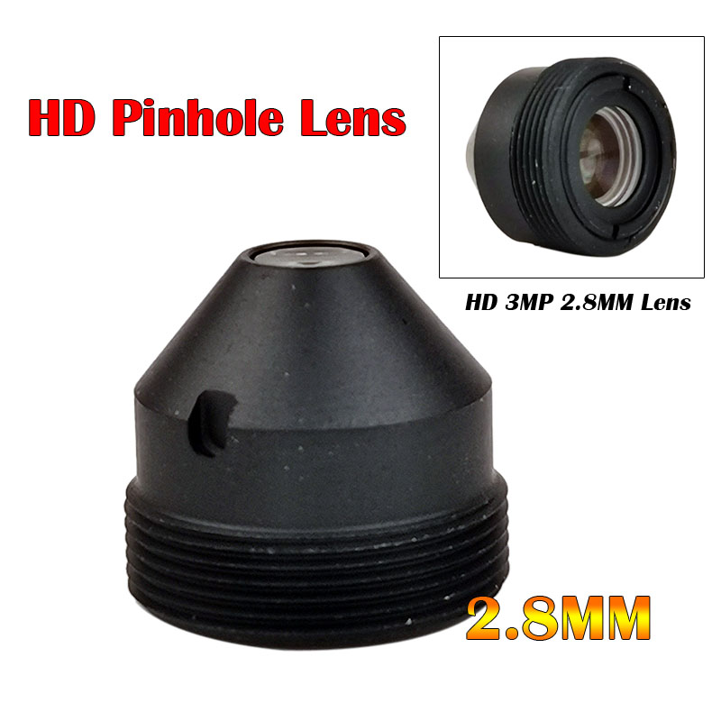

HD CCTV Pinhole Lens 3.0Megapixel 2.8mm Lens M12*0.5 Mount mini 1/2.7" Image Format cctv camera