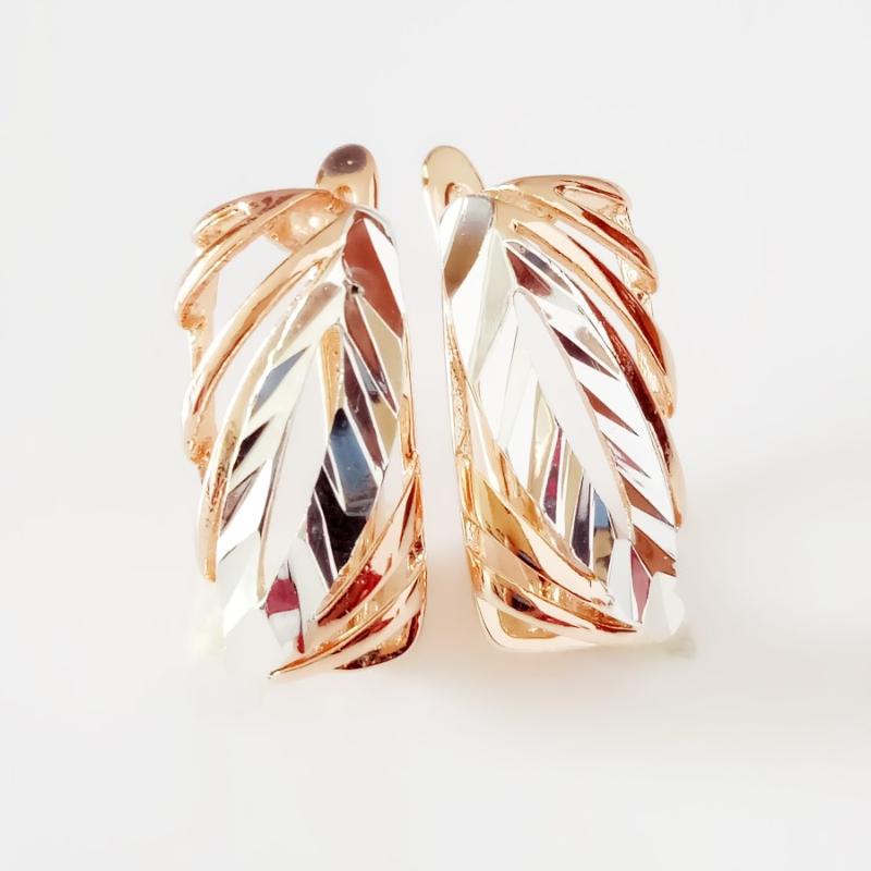 

Earrings for Women 585 Rose Gold Color Jewelry Office Style Drop Earring Fashion Jewelry