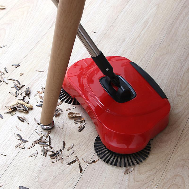 

Household Cleaning Sweeping Machine Sweepers Dustpan Stainless Steel Hand Push for Mother Easily Household Cleaning Part