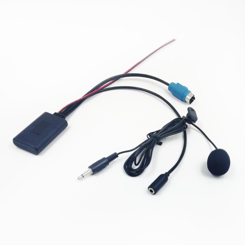 

Biurlink 150/300CM Car Radio 237B Bluetooth 5.0 Wireless Audio AUX-IN Cable Stereo Wireless AUX Adapter for Alpine KCE-237B