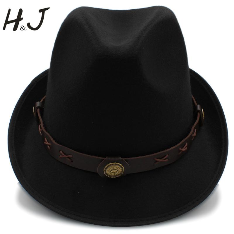 

Women Fedora Hat for Winter Autumn Elegant Lady Trilby Felt Homburg Jazz Hat Size 57cm, Red