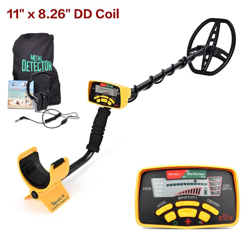 

Underground Metal Detector Professional MD6350 Gold Digger Treasure MD6250 Updated MD-6350 Pinpointer LCD Display