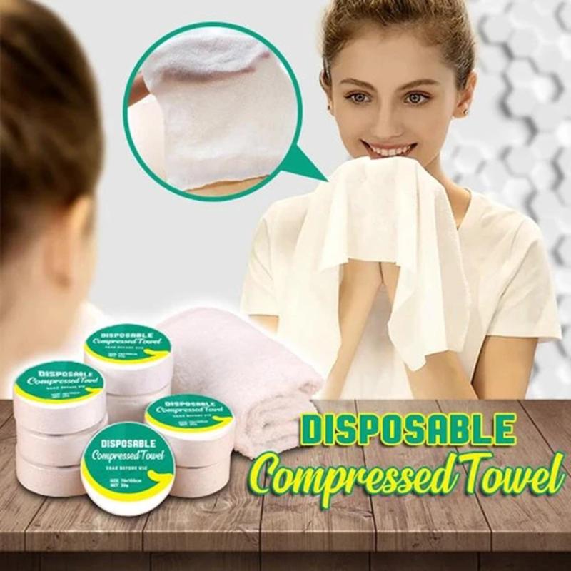

Towel 30# Disposable Compressed Magic Wipe Soft Cotton Expandable Just Add Water Travel Face Hand Portable Compression