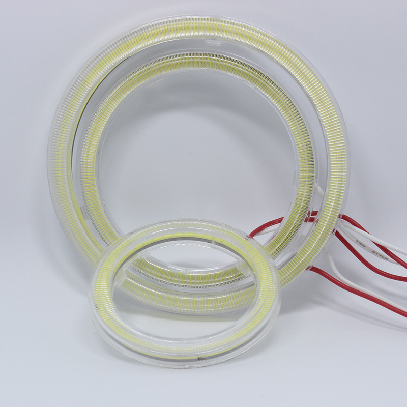 

Car Angel Eyes LED Daytime Running Light DRL Halo Ring Headlights 60MM 70MM 80MM 90MM 100MM 110M 120MM for Car Motorcycle Auto