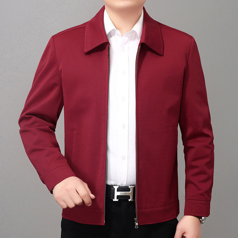 

Fashion New Casual Jacket Men Stand collar Spring Autumn Outerwear Men's Jackets Coats Male Men's Clothing, Black