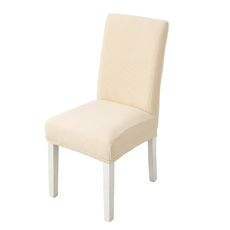 

Jacquard Extensible Dining Chair Cover Spandex Slipcover for Chairs Kitchen Dining Room Chair Covers Elastic Stretch