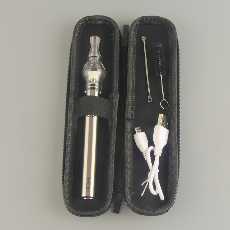

MOQ 2Pcs EVOD Vape Pens Kits Electronic Cigarette Starter Kit wax glass globe tank dome Vaporizer Atomizers Micro USB UGO V Vaper Pen Battery ECig, Multi