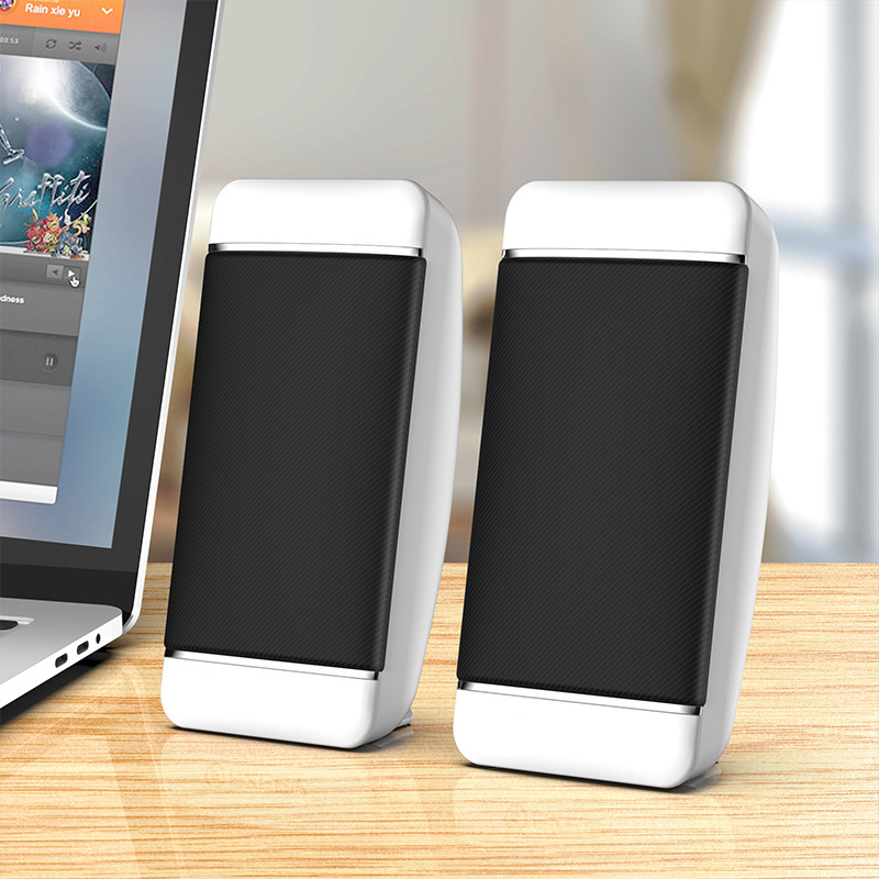 

S4 Wired Computer Speakers Mini Music Player Bass Support USB Power Supply Stereo for Desktop PC Mobile Phone Multimedia Speaker