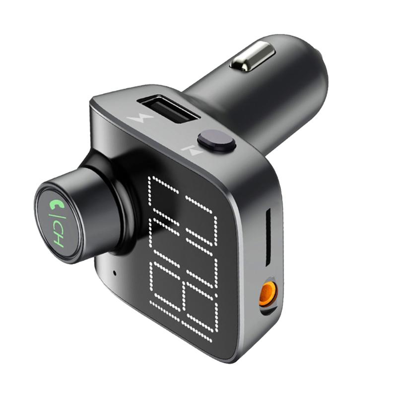 

MP3 Radio Player USB Port 12V FM Transmitter Wireless Bluetooth Car Kit