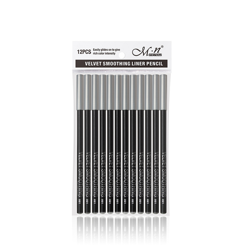 

Black Long Lasting Eye Liner Pencil Waterproof Eyeliner 12 Pcs/set Eyeliners Smudge-Proof Cosmetic Beauty Makeup Eye Liner Sexy, P127