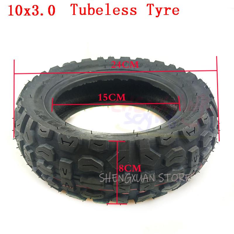

10x3.0 10x3.00 electric scooter Tubeless tire 10*3.0 scooter vacuum off-road tyre 10 inch widening and thickening tire
