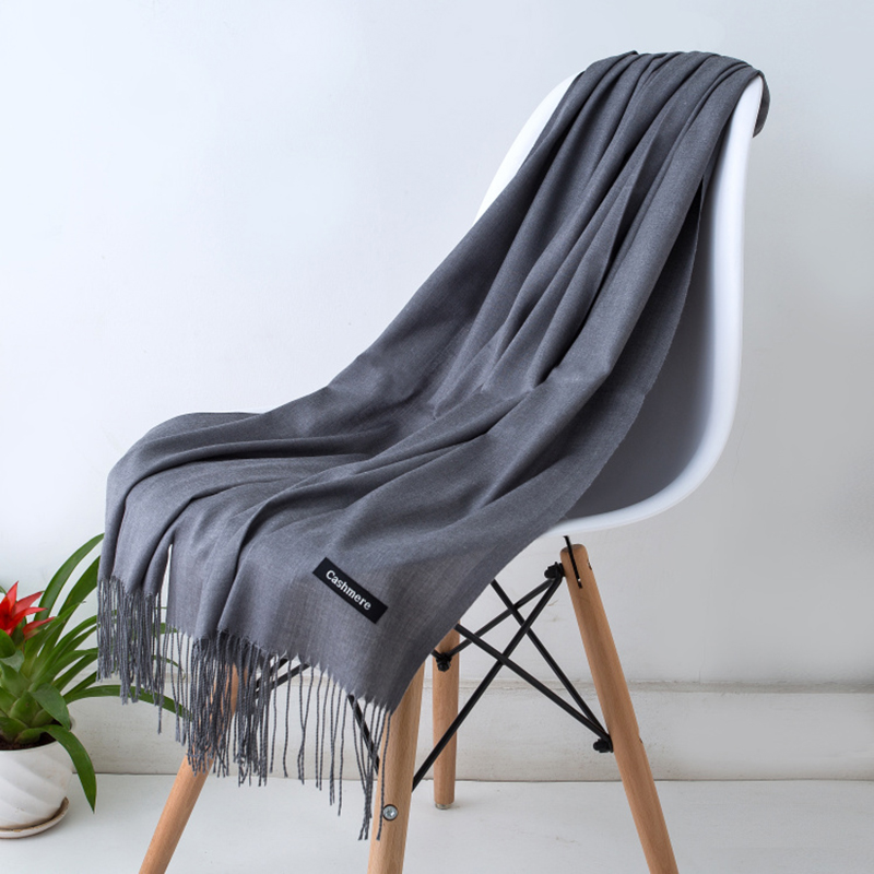 

New Scarves for Women Shawls and Wraps Fashion Solid Female hijab Stoles Thin Cashmere Scarves Foulard