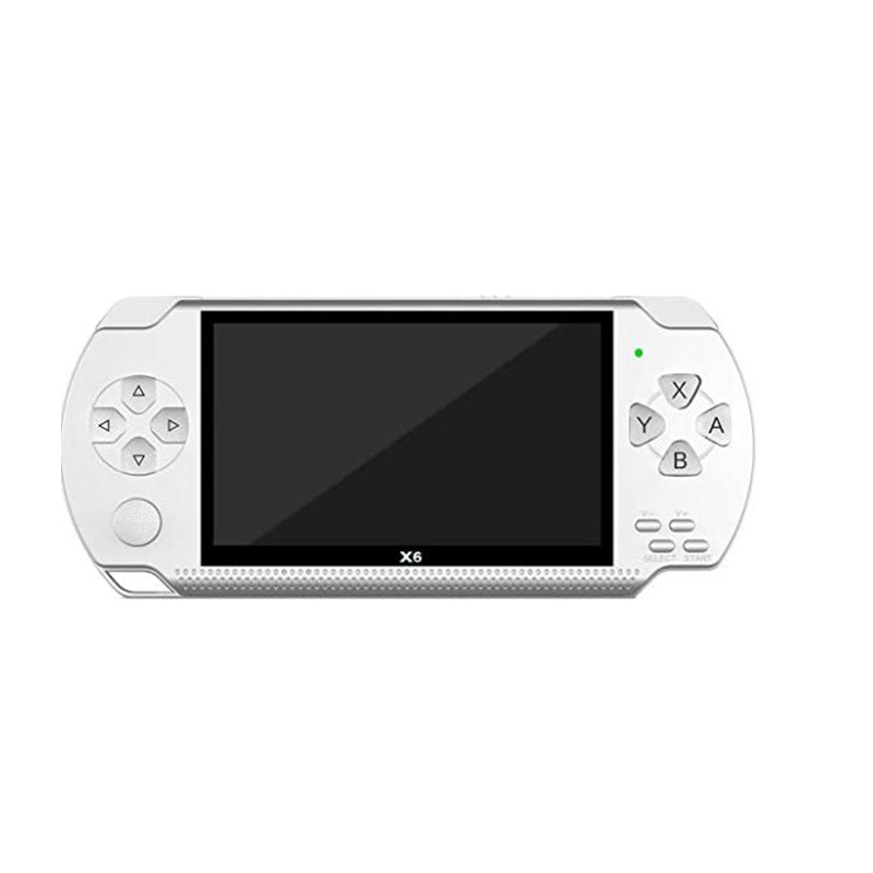 

Handheld Games for Kids Adults 4.3 Inch Portable HD Game Machine Modern Video Games, Electronic Game Player (White