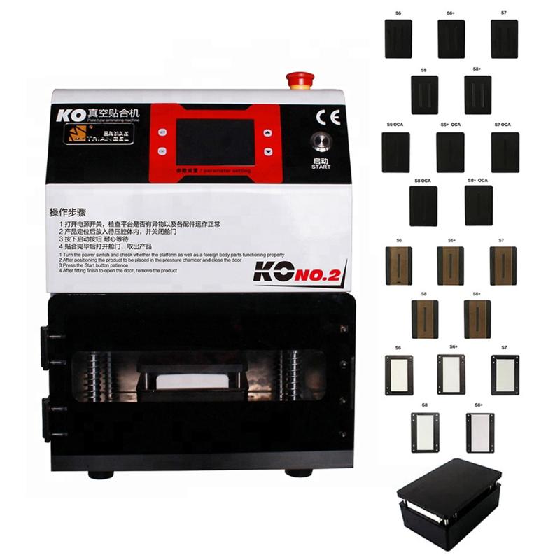 

M-Triangel KO NO.2 7 inch OCA Vacuum Laminating Machine LCD Screen Lamination for Sumsung S8 S7 S6 Edge Broken Glass Repair