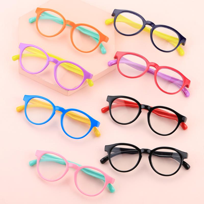 

Kids Blue Light Blocking Glasses Computer Glasses Silicone Video Gaming Anti Radiation Children Eyewear