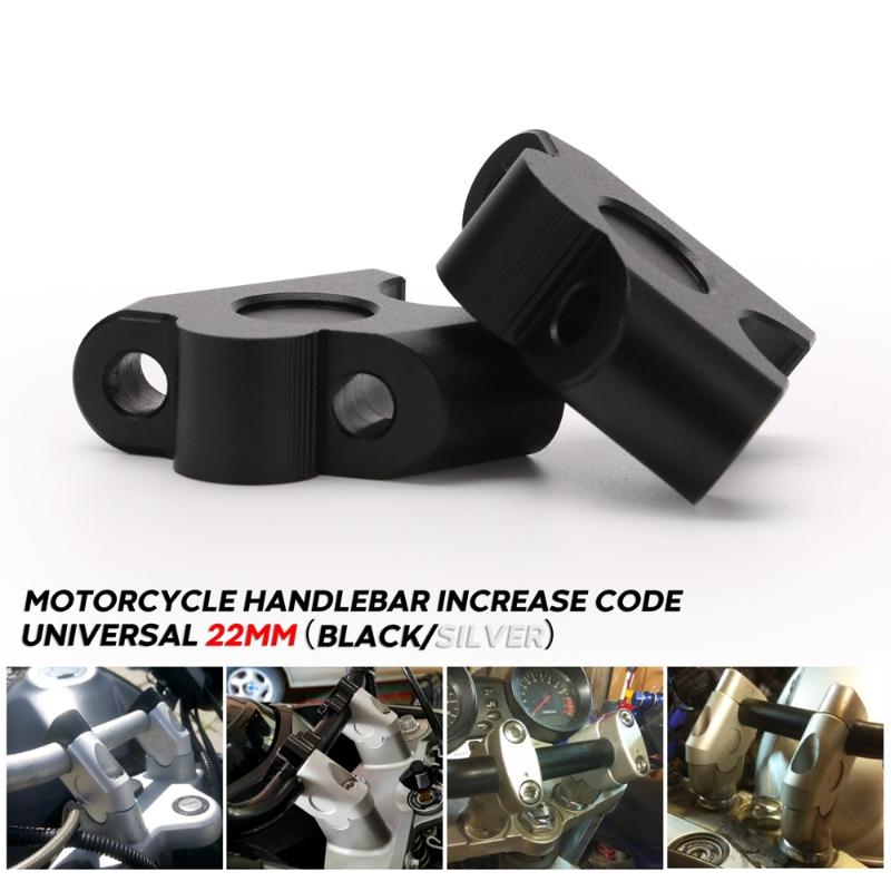 

Motorcycle handlebar upper back mobile bracket Kit / heightening 2 inch rotary handlebar lifter 22mm universal grease holder