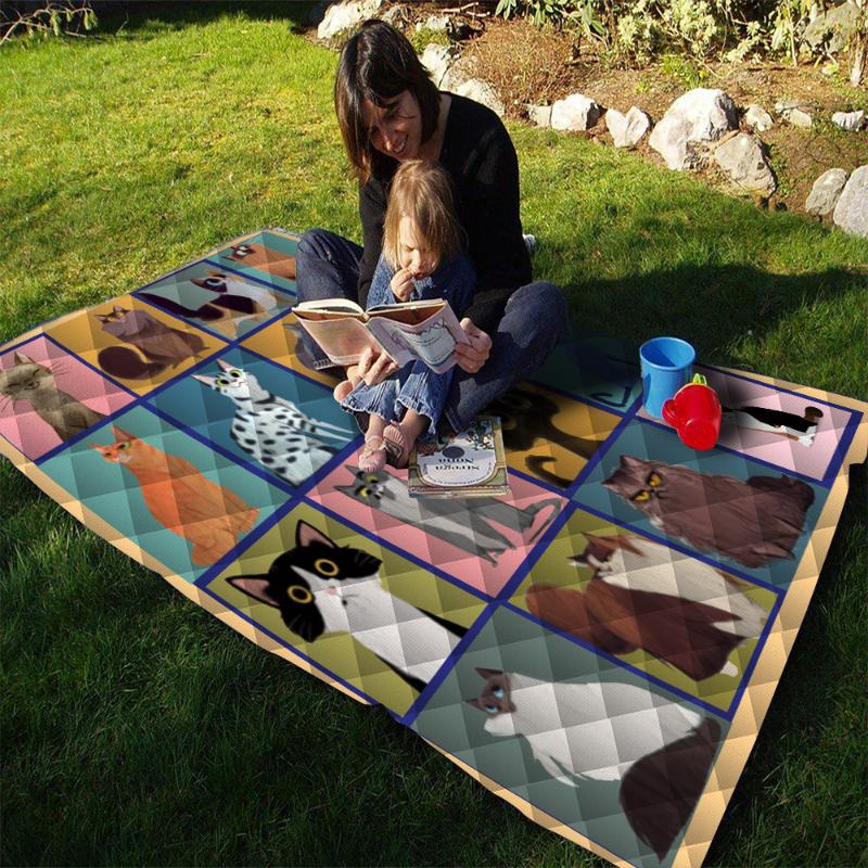 

Camping Summer 3D Animal Quilt Blanket For Kids Adults Bedding Throw Soft Warm Thin Office Blanket With Cotton Quilt Style-9, Army green