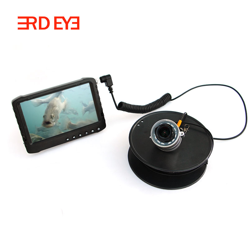 

HD 1080P Underwater Fishing Video Camera Kit 15M 5''TFT monitor recorder camera system IP68
