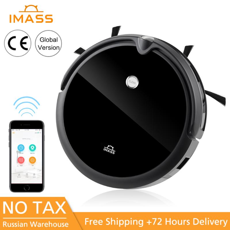 

IMASS A3S Robot Vacuum Cleaner Powerful Suction For Camera Navigation Various Cleaning Mode With APP Control Auto Charge Mopping