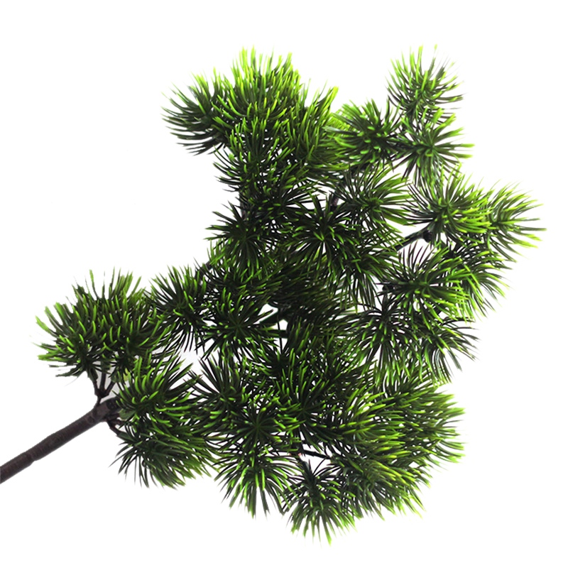 

10Pcs Artificial Pine Branches, DIY Accessories Artificial Greenery Bush Faux Shrubs Table Centerpieces Arrangements, Green