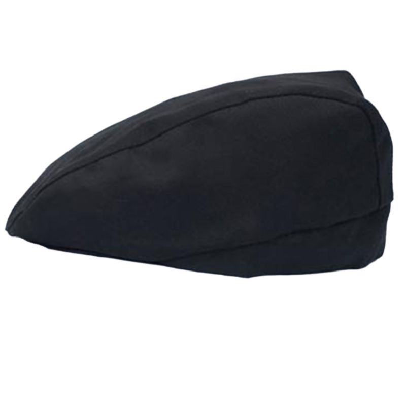 

Mens Womens Chef Hat Pastry Baker Kitchen Cook Coffee Shop Duckbill Beret Cap