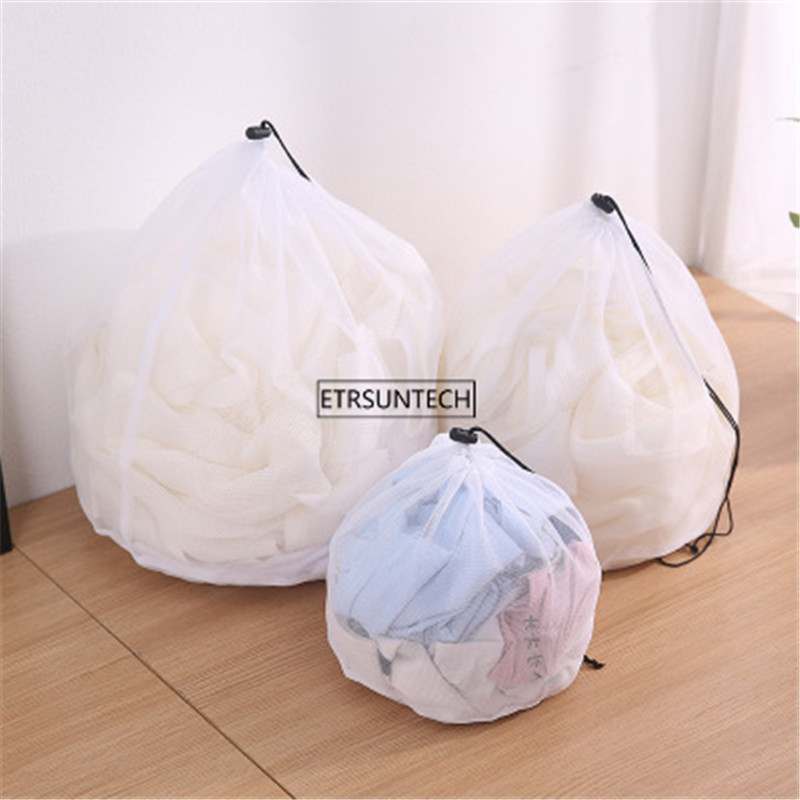 

100pcs Home Use Lingerie Washing Mesh Clothing Underwear Organizer Washing Bag Useful Mesh Net Bra Wash Bag Laundry