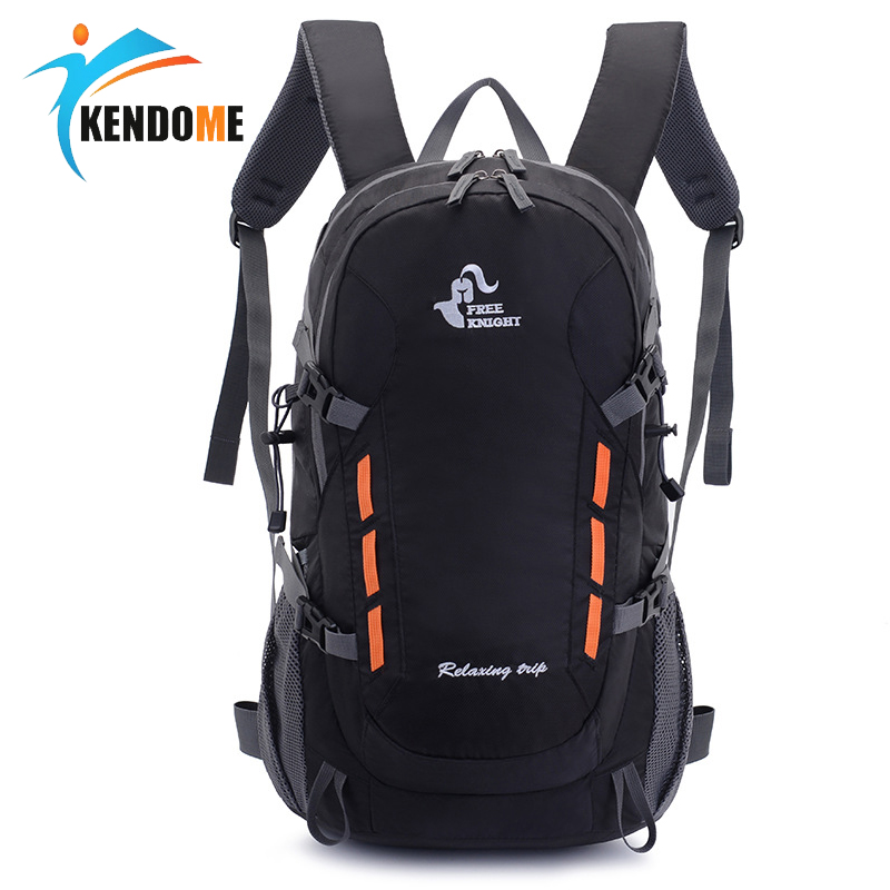 

Tactical Hiking Backpacks 40l Camping Trekking Backpack Outdoor Waterproof Travel Rucksack Men mochila Camping Send Rain Cover, Black