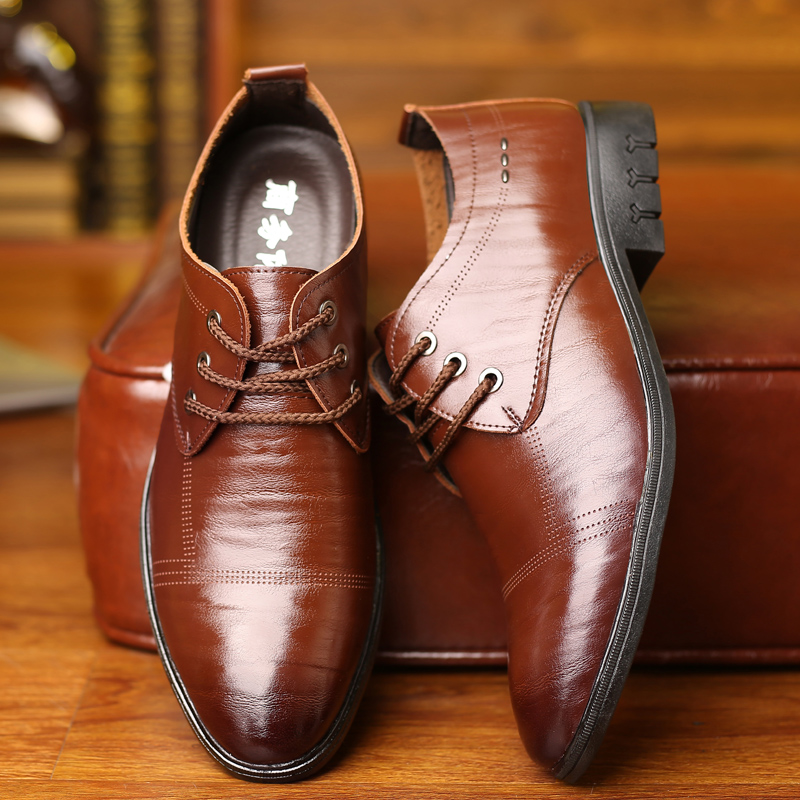 

Formal Shoes Men High Quality Soft Leather Social Shoes New Arrival Classic Business Office for Male Footwear Brown Black, Elegant black