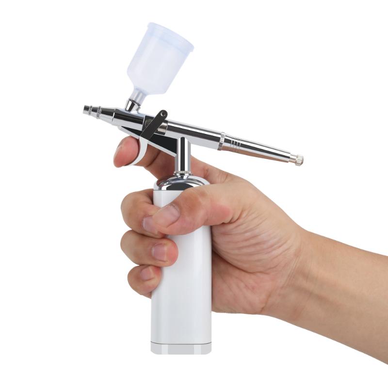 

Protable nail art makeup tattoo paint sprayer gun air brushes cake decorating airbrush kit with aerografo compressor tools