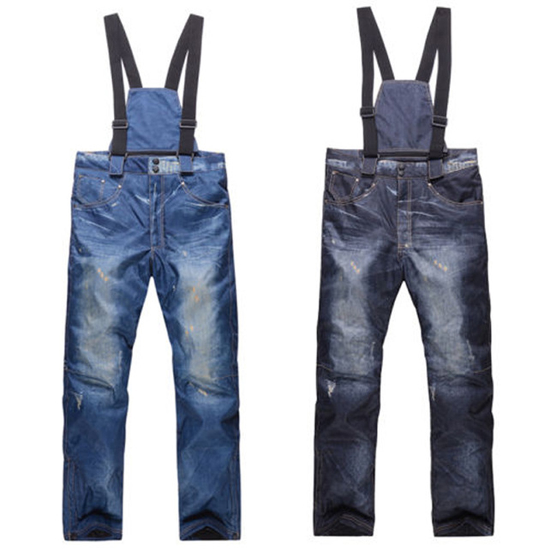 

Winter Waterproof Ski Pants Snowboard Trousers Snowboard Pants Men Women Unisex Outdoor Windbreak Wear Thermal Skiing, Woman blue