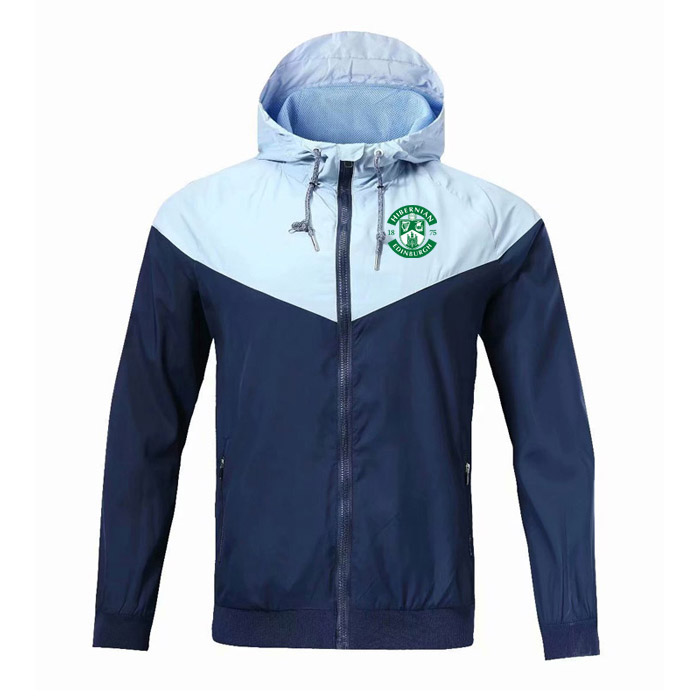 

2020 Hibernian fc Sweatshirt Hoodie Men Jacket Coat Long Sleeve With Logo Autumn Sports Zipper Windcheater Designer Mens Clothe