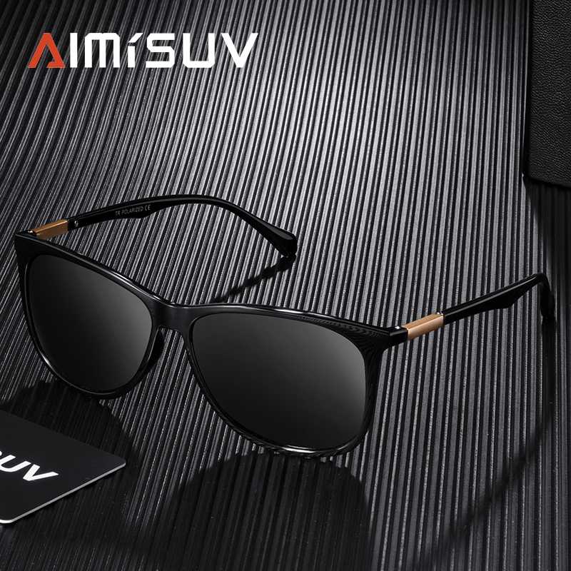 

AIMISUV Classic Men Polarized Sunglasses Vintage Brand Design TR90 Frame Driving Sungasses Male Eyewear Oculos UV400 AMS'808