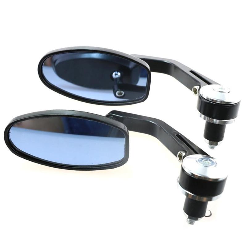 

Vintage Design Left Right Rear View Mirrors For Motorcycle Durable Plastic Aluminum Handle Glass Mirror Side View Mirrors