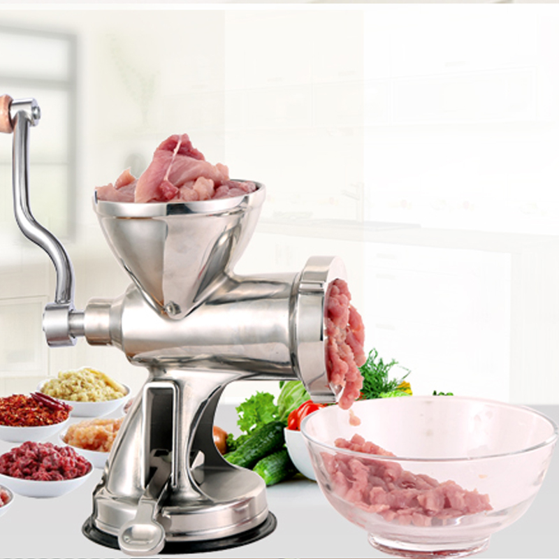

Meat Grinder Home Minced Meat Twisted Stuffing Processor Sausage Filling Machine Stainless Steel Kitchen Appliances