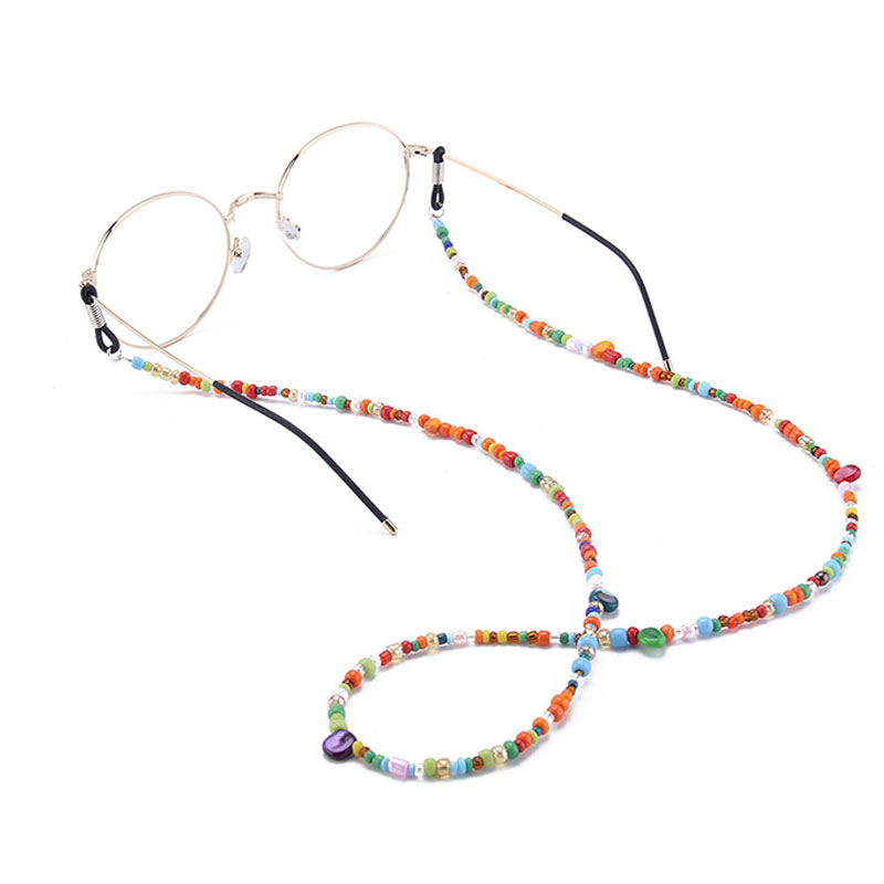 

1PC Glass Fashion Womens glass Beaded Eyeglass Chains Sunglasses Reading Glasses Chain Eyewears Cord Holder neck strap Rope