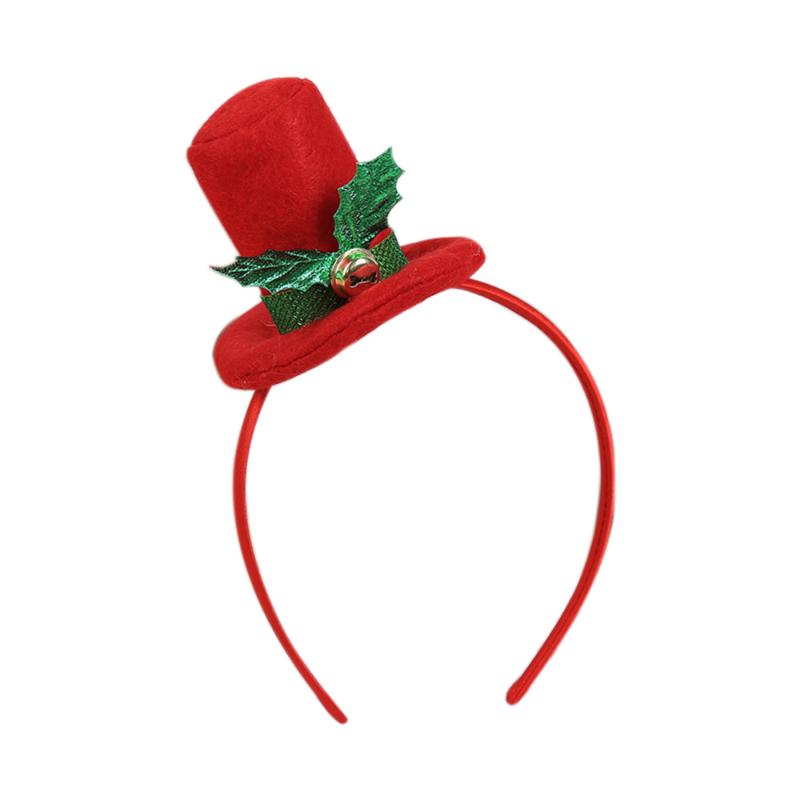 

Kids Adult Hot Christmas Headband Santa Xmas Party Decor Double Hair Band Clasp Head Hoop Party Festival Make-up Masquerade