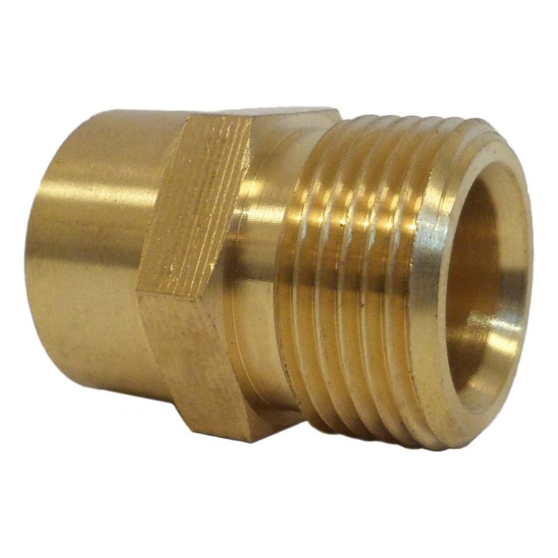 

Adjustable Soap And Injector Pressure Washer M22 MXF Connector Kit, As pic