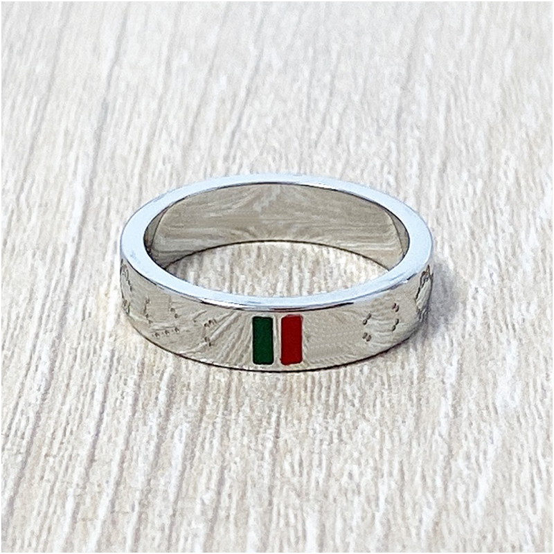 

STAINLESS STEEL DOUBLE G SILVER RING FOR WOMEN LOVE RINGS FASHION CLASSIC JEWELRY FOR WOMEN SHIPPING BOXES FREE SHIPPING WHOLESALE