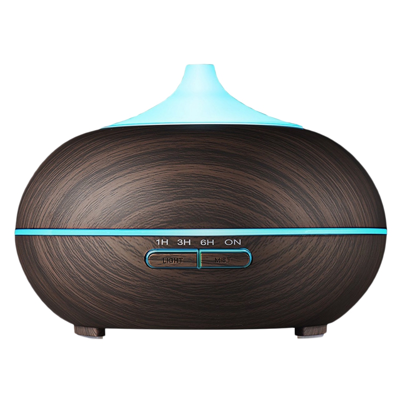 

Top Sale 550ML ligent Ultrasonic Air Humidifier, Remote Control Essential Oil Diffuser with 7 LED Mood Lights US Plug Deep