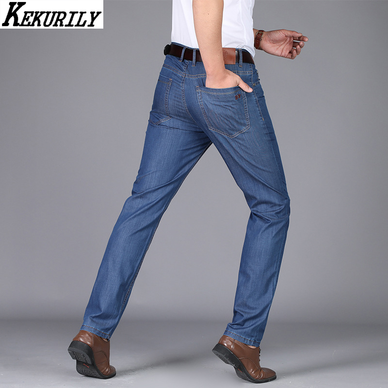 mens lightweight summer jeans