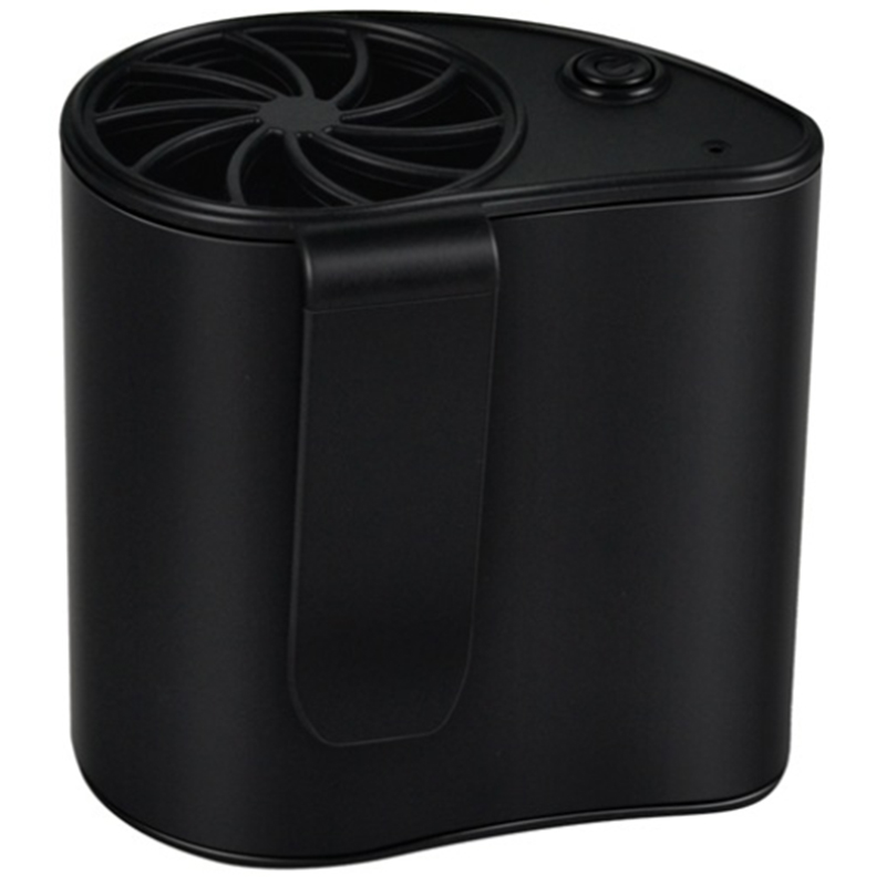 

EAS-Portable Mini Mobile Air Conditioning Small Fan Usb Rechargeable Hanging Waist Personal Fan For Travel And Outdoor Camping