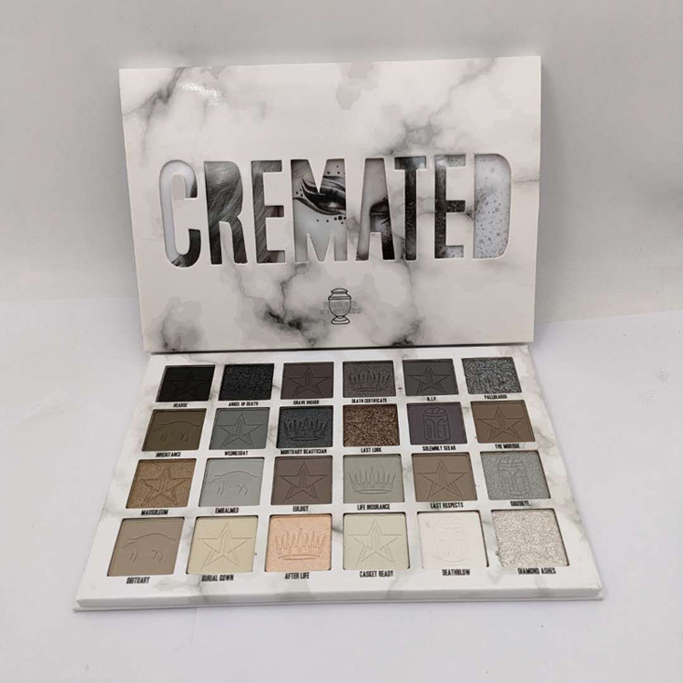 

Newest Five Star Cremated eyeshadow palette Makeup Cremated 24 color eyeshadow palette Shimmer Matte high quality