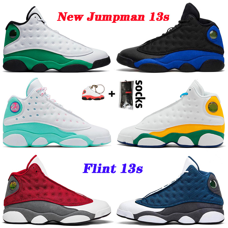 

Top Fashion SIZE 13 Red Flint 13s XIII Basketball Shoes Lucky Green Hyper Royal JUMPMAN Starfish Sport Sneakers Women Men Trainers 36-47, 26 hyper 36-47