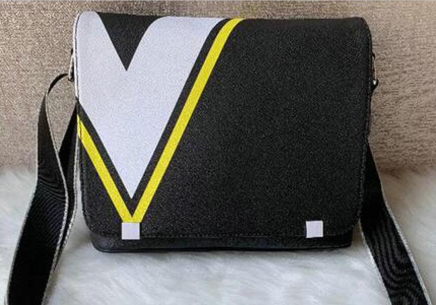 

4color sugao men shoulder bags desig purses letter flower crossbody bag messenger bag pu leather bag high quality, Yellow