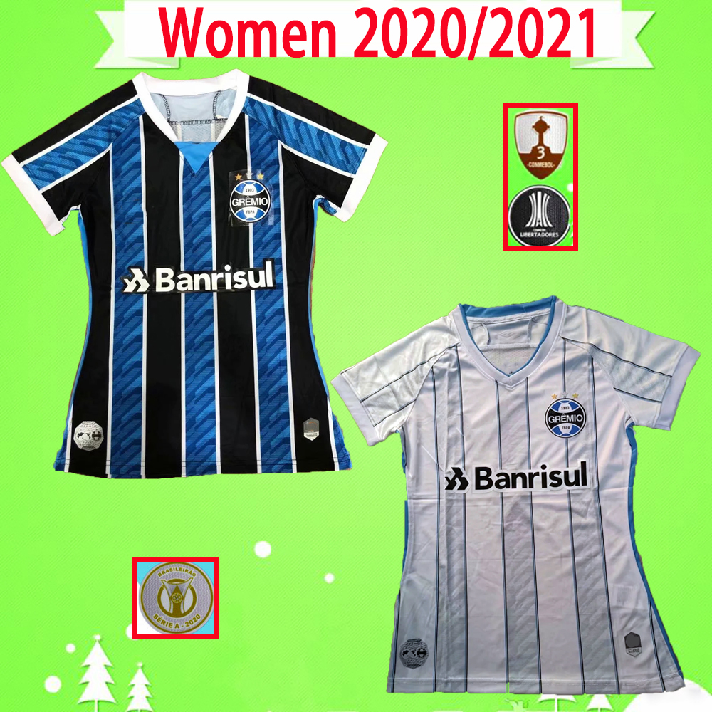 

Women 20 21 Gremio Soccer Jerseys GEROMEL KANNEMANN LUAN EVRTON girls Football Shirts Paulista 2020 2021 Club ladies Camisetas de futebol